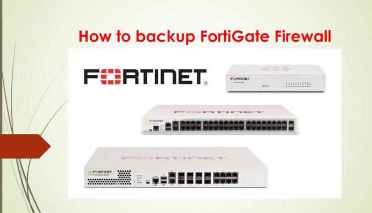 Sao Luu Va Khoi Phuc Cau Hinh Forticlient Hoan Chinh